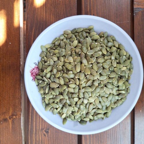 مغز تخمه کدو خام