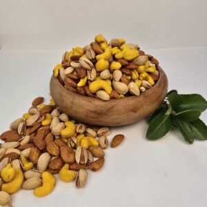 آجیل سه مغز شور زعفرونی