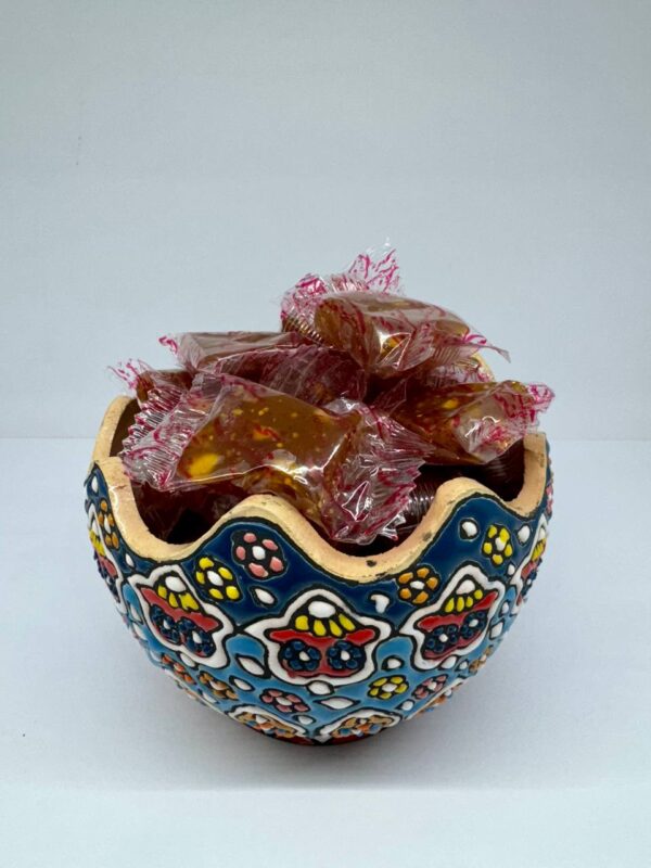 مسقطی انجیر (با مغز‌ بادام‌ زمینی)