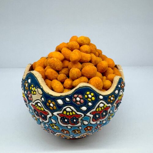 بادام زمینی روکش دار با طعم باربیکیو