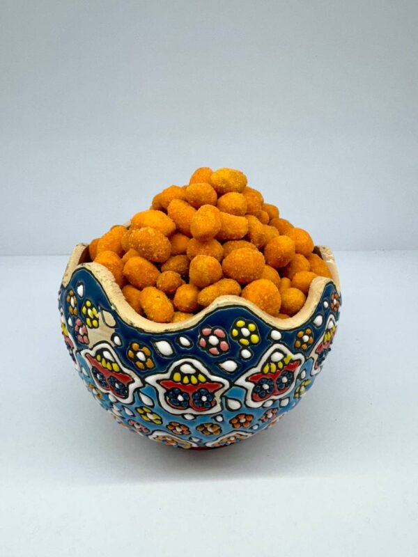 بادام زمینی روکش دار با طعم باربیکیو