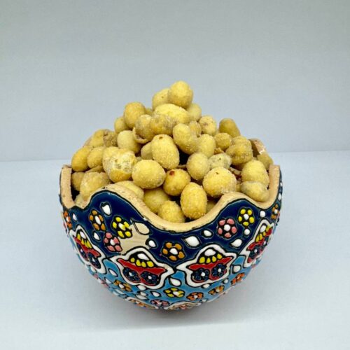 بادام زمینی روکش دار با طعم سرکه نمکی