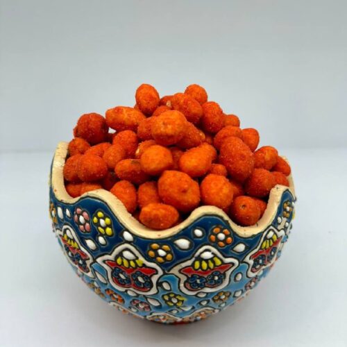 بادام زمینی روکش دار با طعم فلفلی