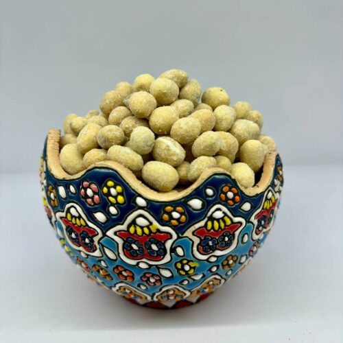 بادام زمینی روکش دار با طعم پنیری