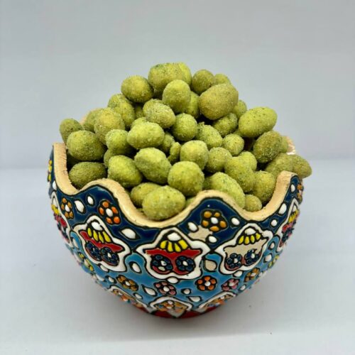 بادام زمینی روکش دار با طعم پیاز جعفری