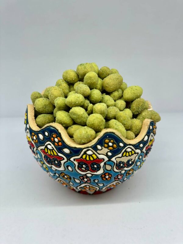 بادام زمینی روکش دار با طعم پیاز جعفری